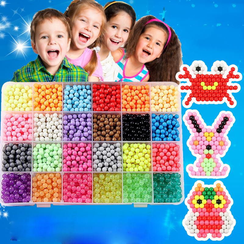 2000 Pcs Beads Mixed Color