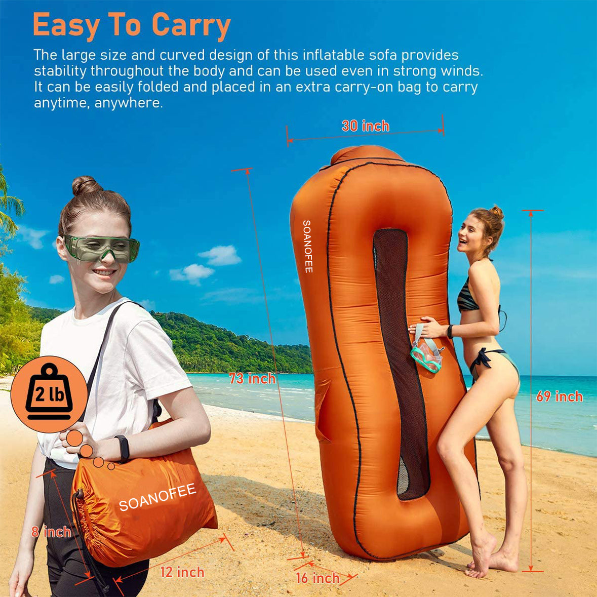 Fast Inflatable Sofa bed 2025