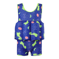 Blue with green dinosaur