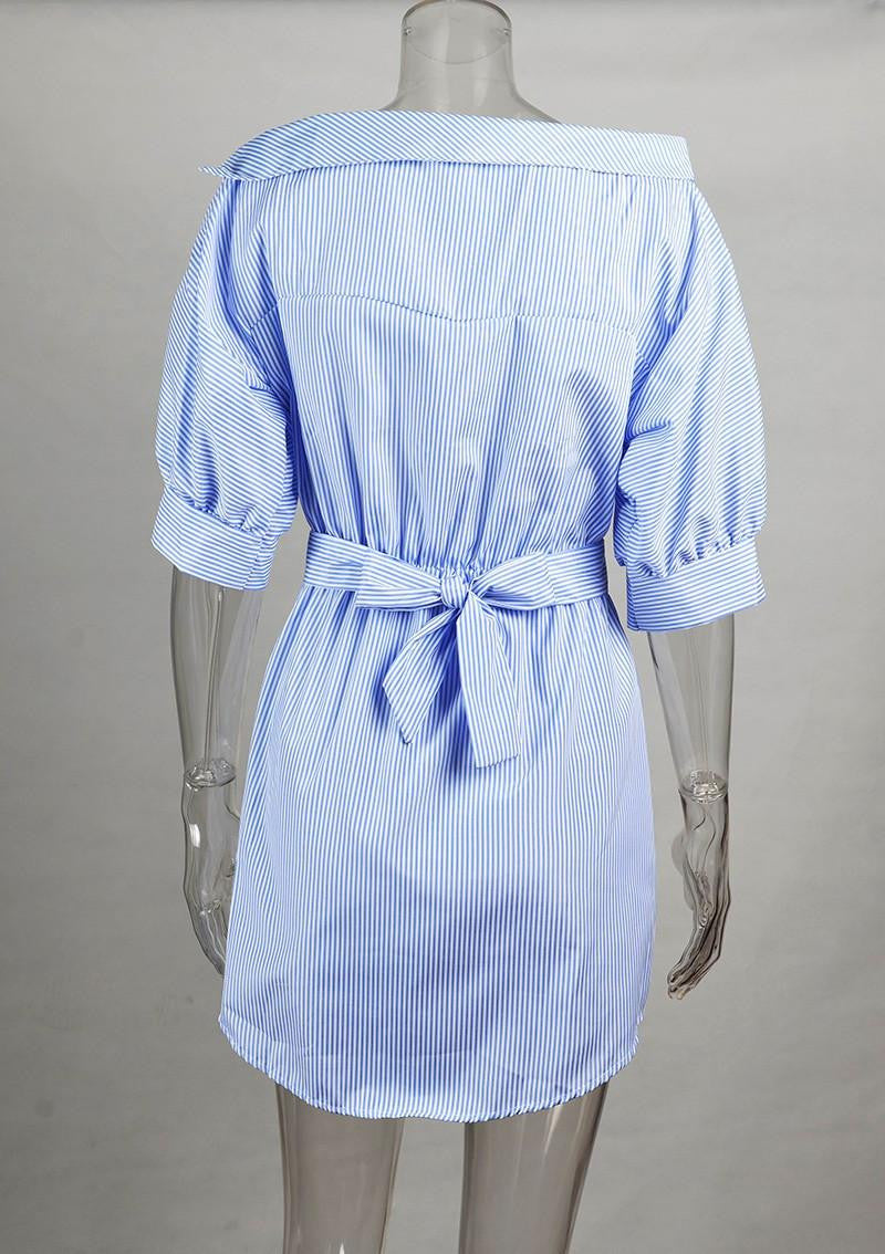 Elegant Blue shirt - WikiWii