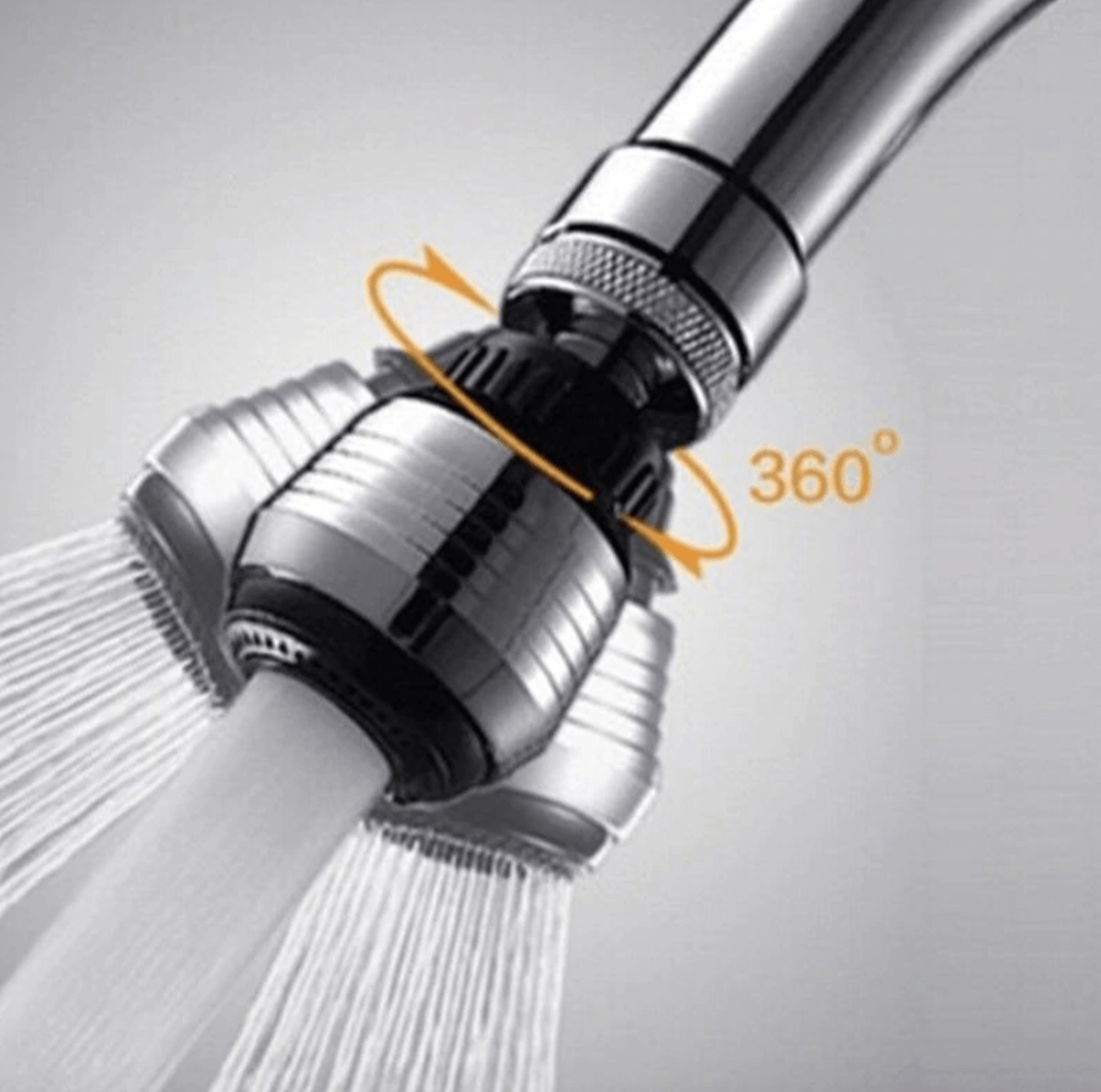 360 Rotate Water Saving faucet nozzle - WikiWii