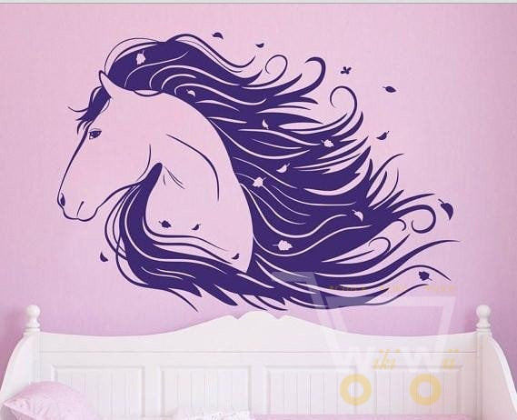 3D Horse Wall Sticker - WikiWii