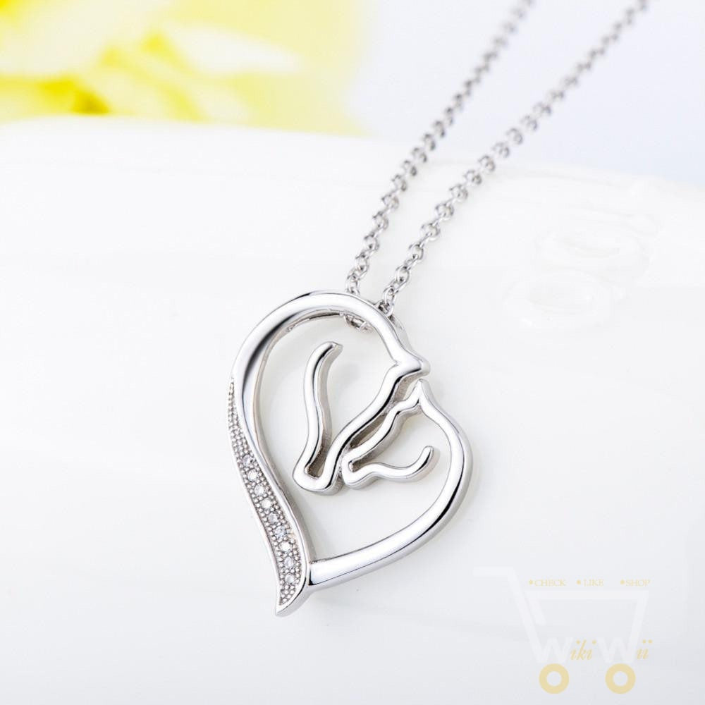 925 Sterling Silver Horse  Necklace - WikiWii