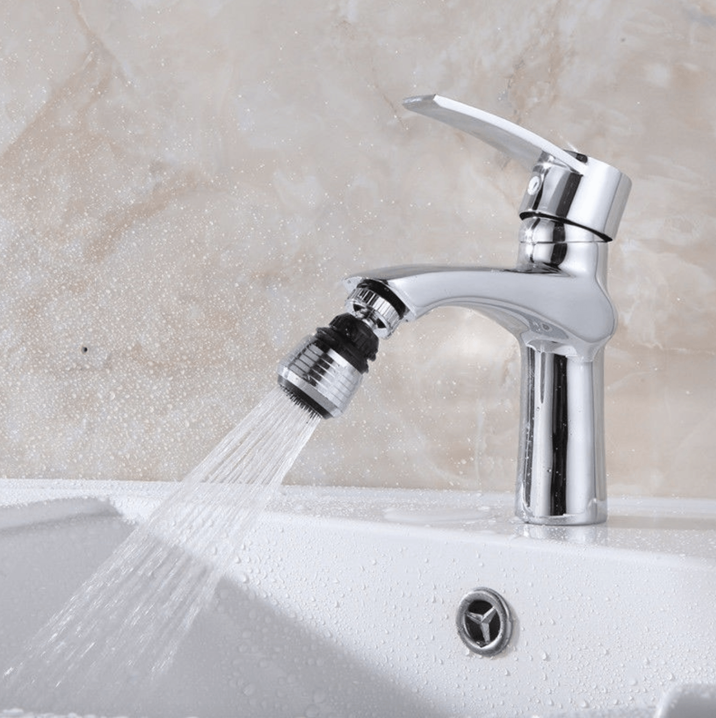 360 Rotate Water Saving faucet nozzle - WikiWii