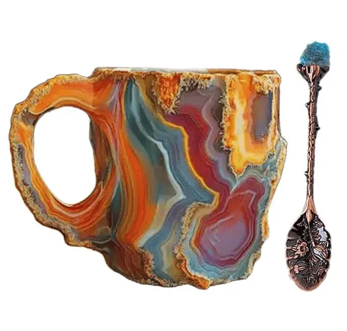 🔥 Last Day Sale Price | 🎁 🥃2024 New Mineral Crystal Coffee Mugs