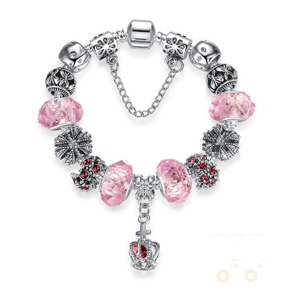 Crown Charm Bracelet - WikiWii