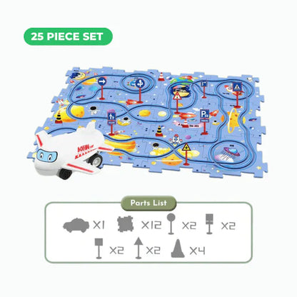 🎁 Best Gift | Kids Car Track Set