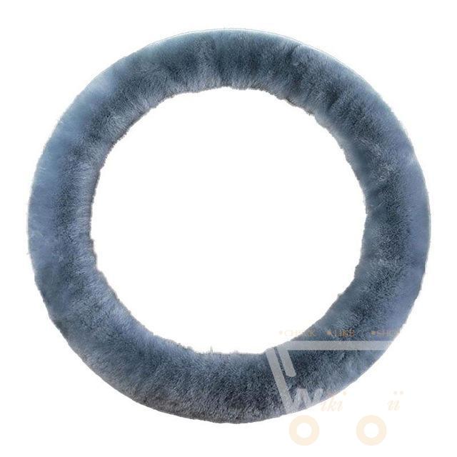 3pcs/1set Fur Steering-Wheel Cover - WikiWii