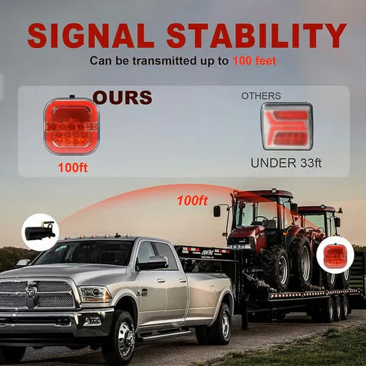 🔥 Last Day Sale Price - ⚡1 PC Wireless Trailer Lights