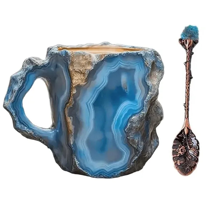 🔥 Last Day Sale Price | 🎁 🥃2024 New Mineral Crystal Coffee Mugs