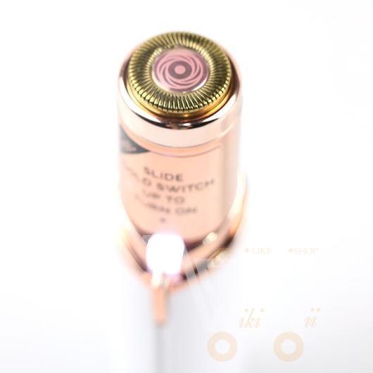 Rose Gold-Plated Epilator for Facial Hair Removal - WikiWii