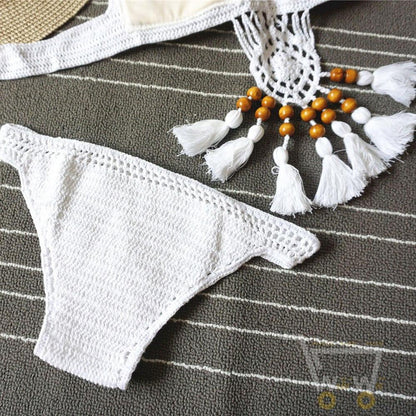 Crochet Bikini path suit set - WikiWii