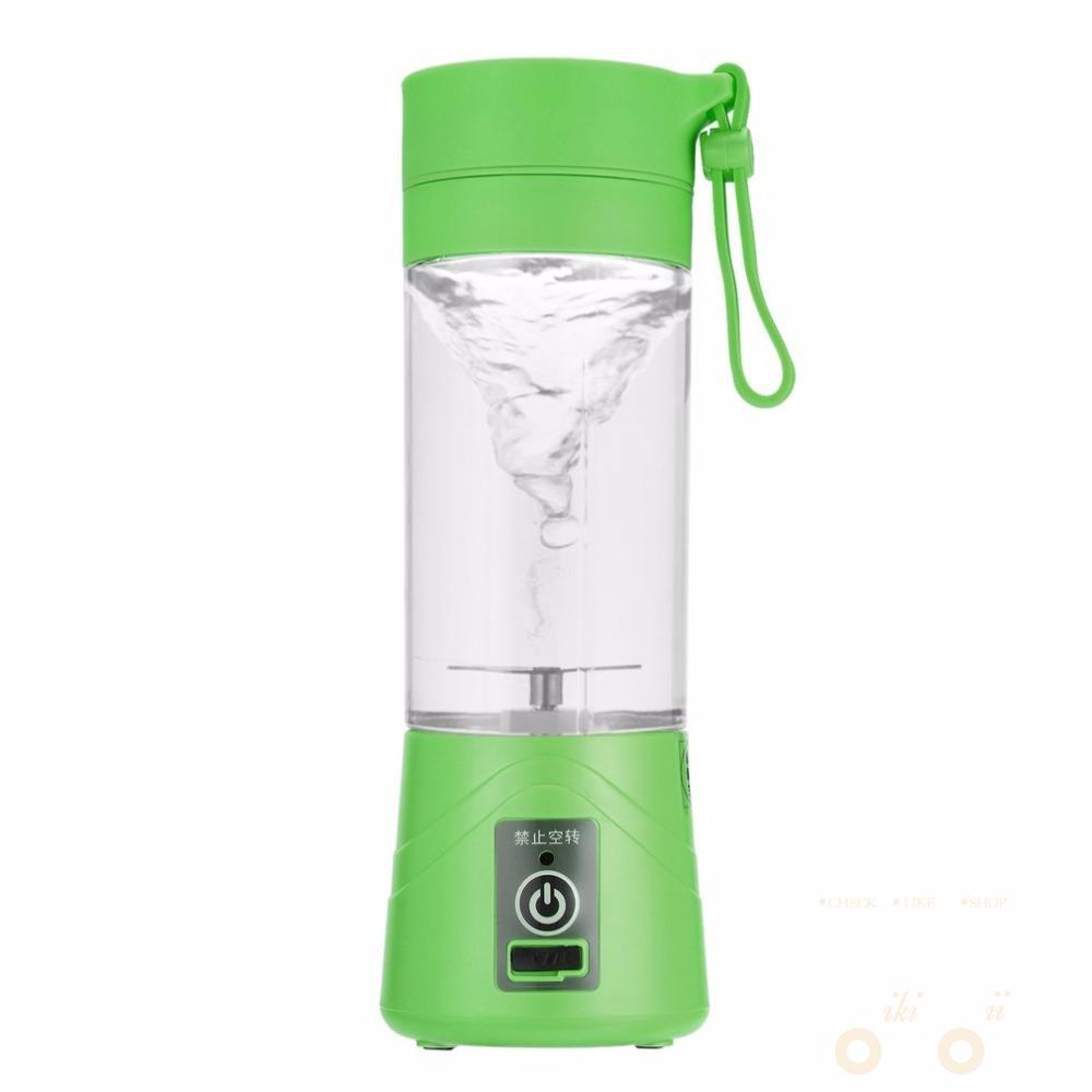 380ml USB Rechargeable Juice Bottle Cup and Blender - WikiWii