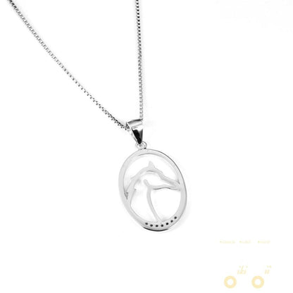 HORSE HEAD CHARM NECKLACE - WikiWii
