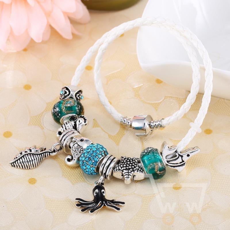 Octopus Charm Bracelet - WikiWii