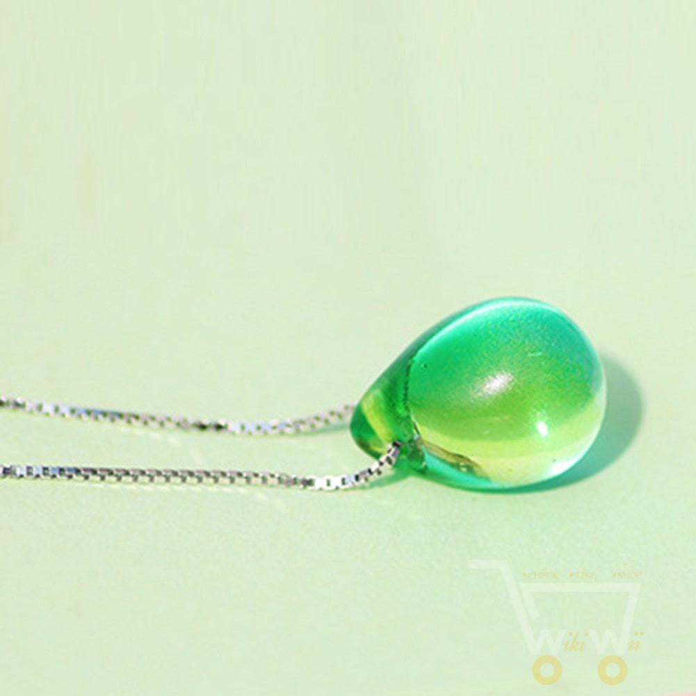 Water Drop Necklace - mermaid's tear - WikiWii