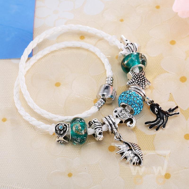 Octopus Charm Bracelet - WikiWii