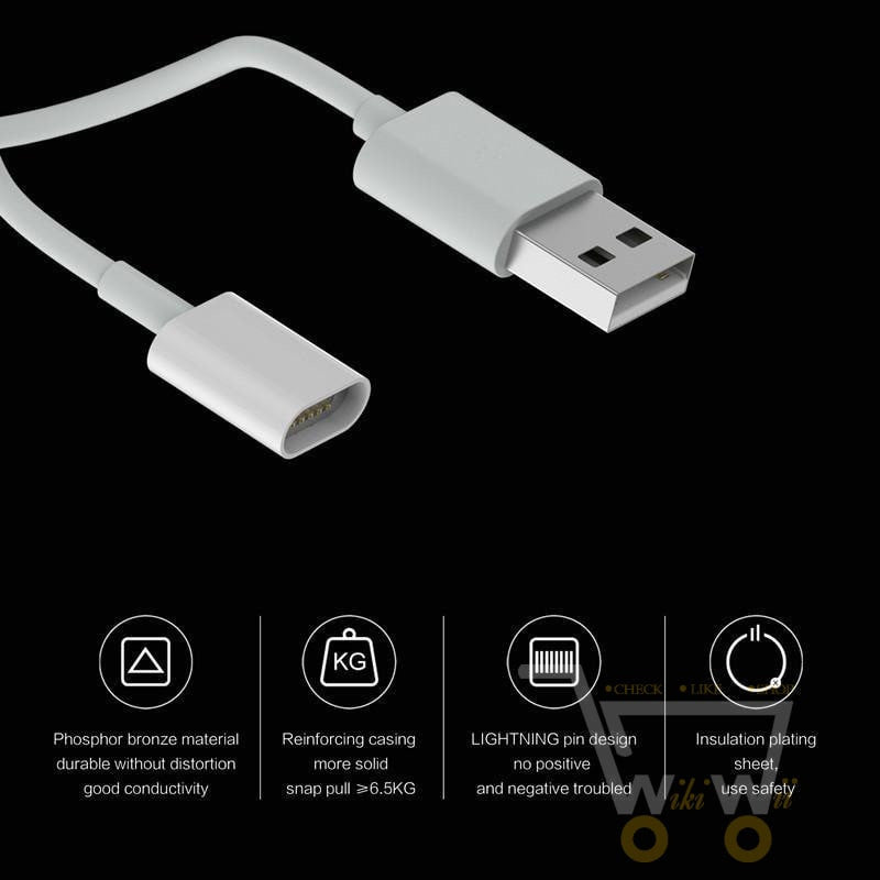 2.4A USB Micro Magnetic Cable - WikiWii