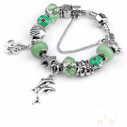 Dolphin Charm Bracelet - WikiWii