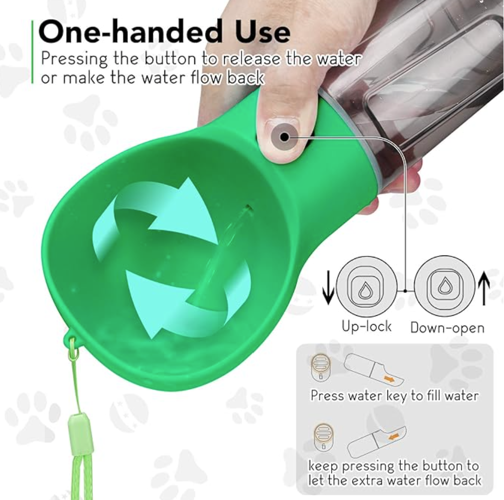 Multi-Purpose Dog Water Bottle