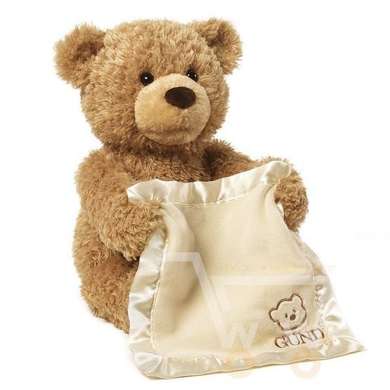 Peek a Boo Plush Teddybear - WikiWii