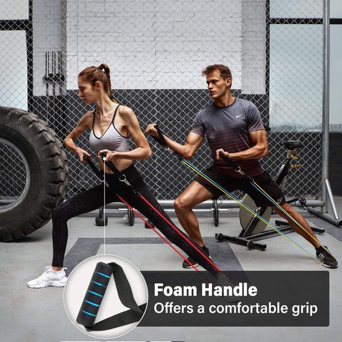 HomeBANDS™ 11PC RESISTANCE BANDS SET - WikiWii