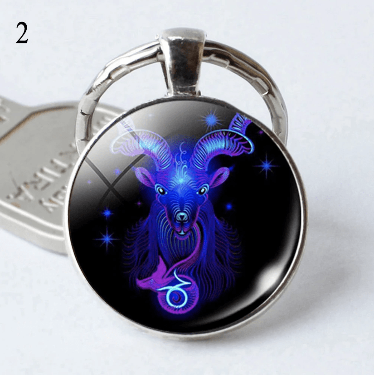 Zodiac Keychain-Glow in the dark - WikiWii