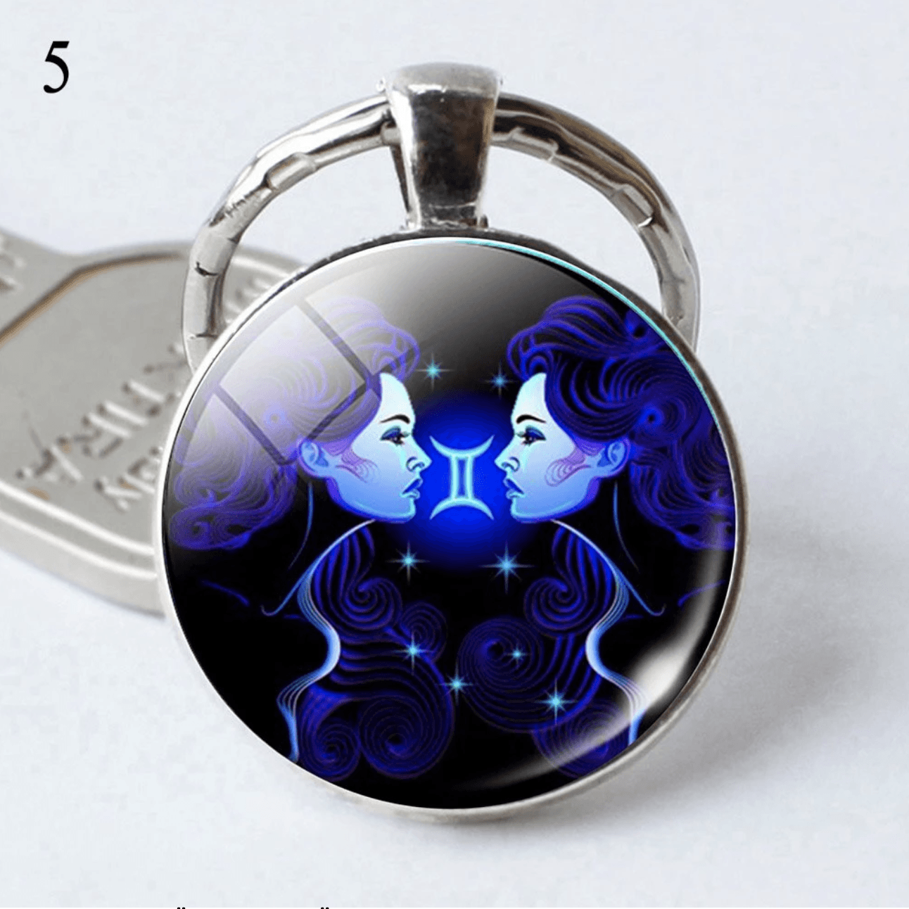 Zodiac Keychain-Glow in the dark - WikiWii