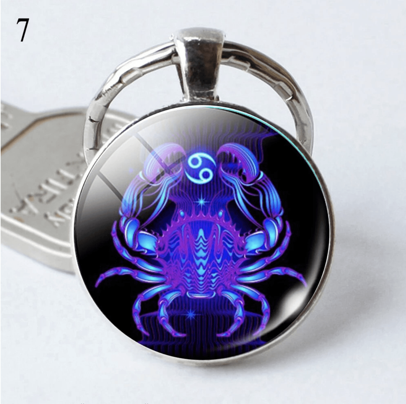 Zodiac Keychain-Glow in the dark - WikiWii