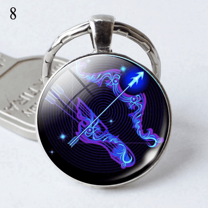 Zodiac Keychain-Glow in the dark - WikiWii