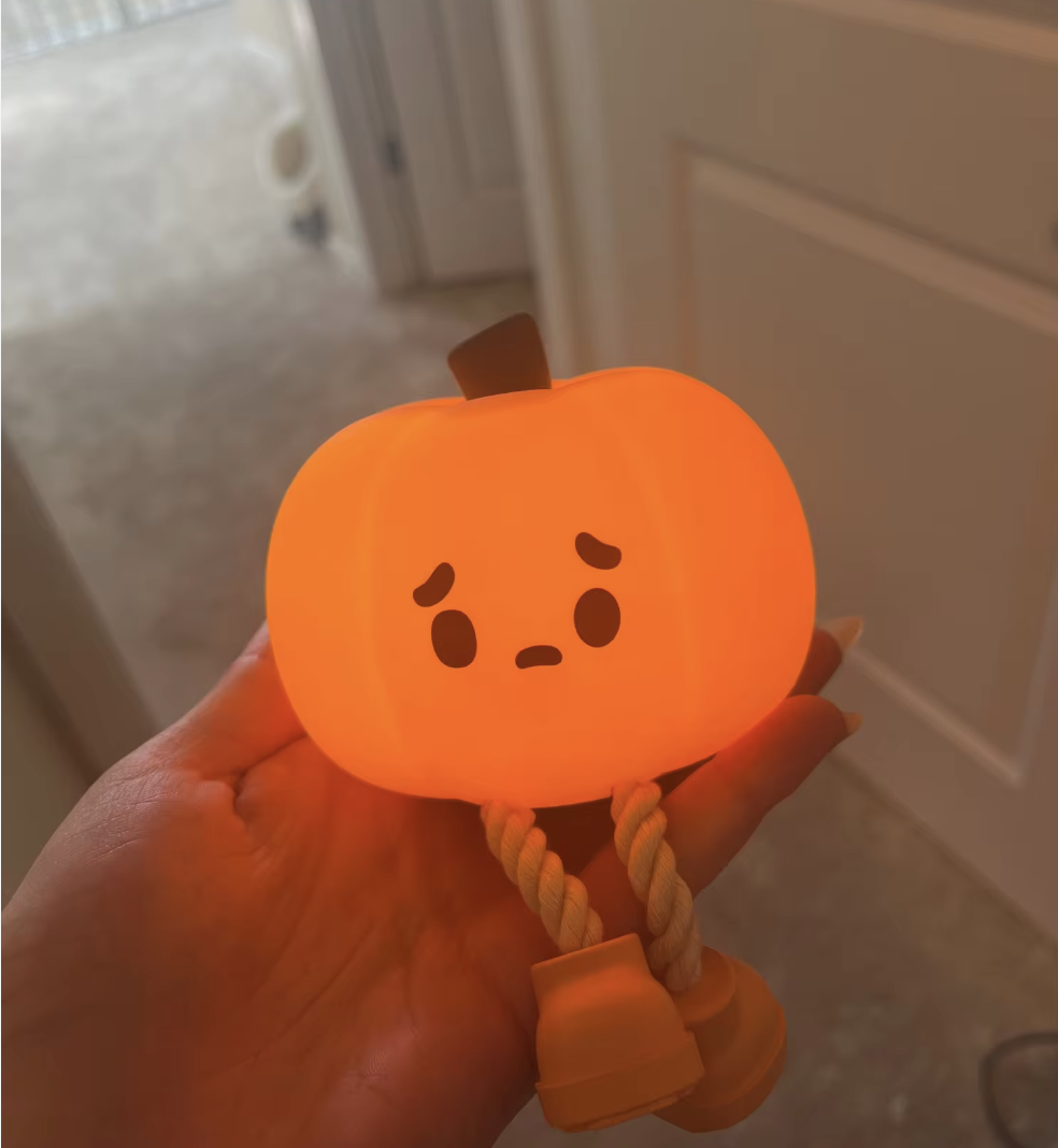 Kids Baby Halloween Pumpkin Night Light