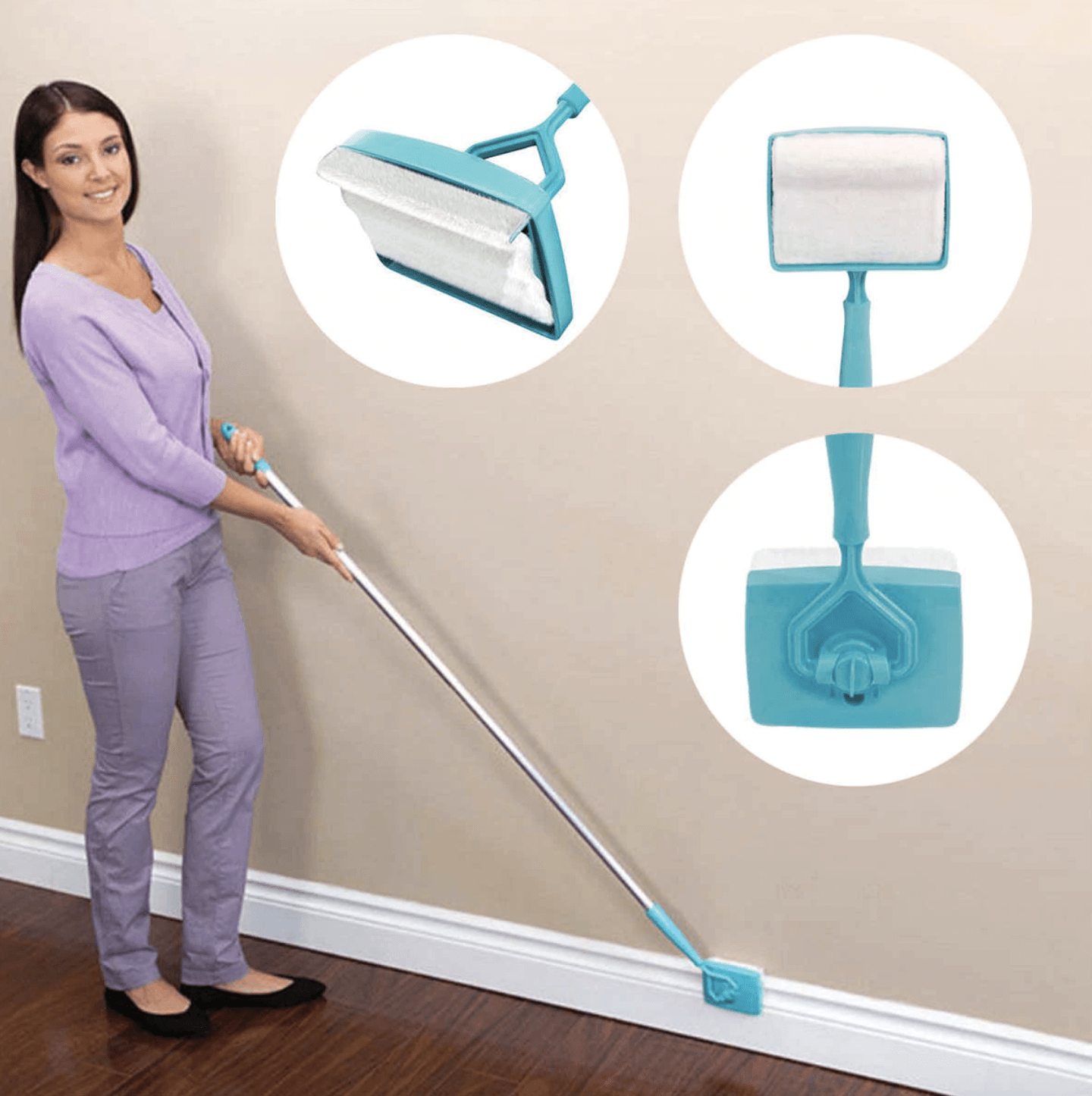 Adjustable Conforming Baseboard Cleaner - WikiWii