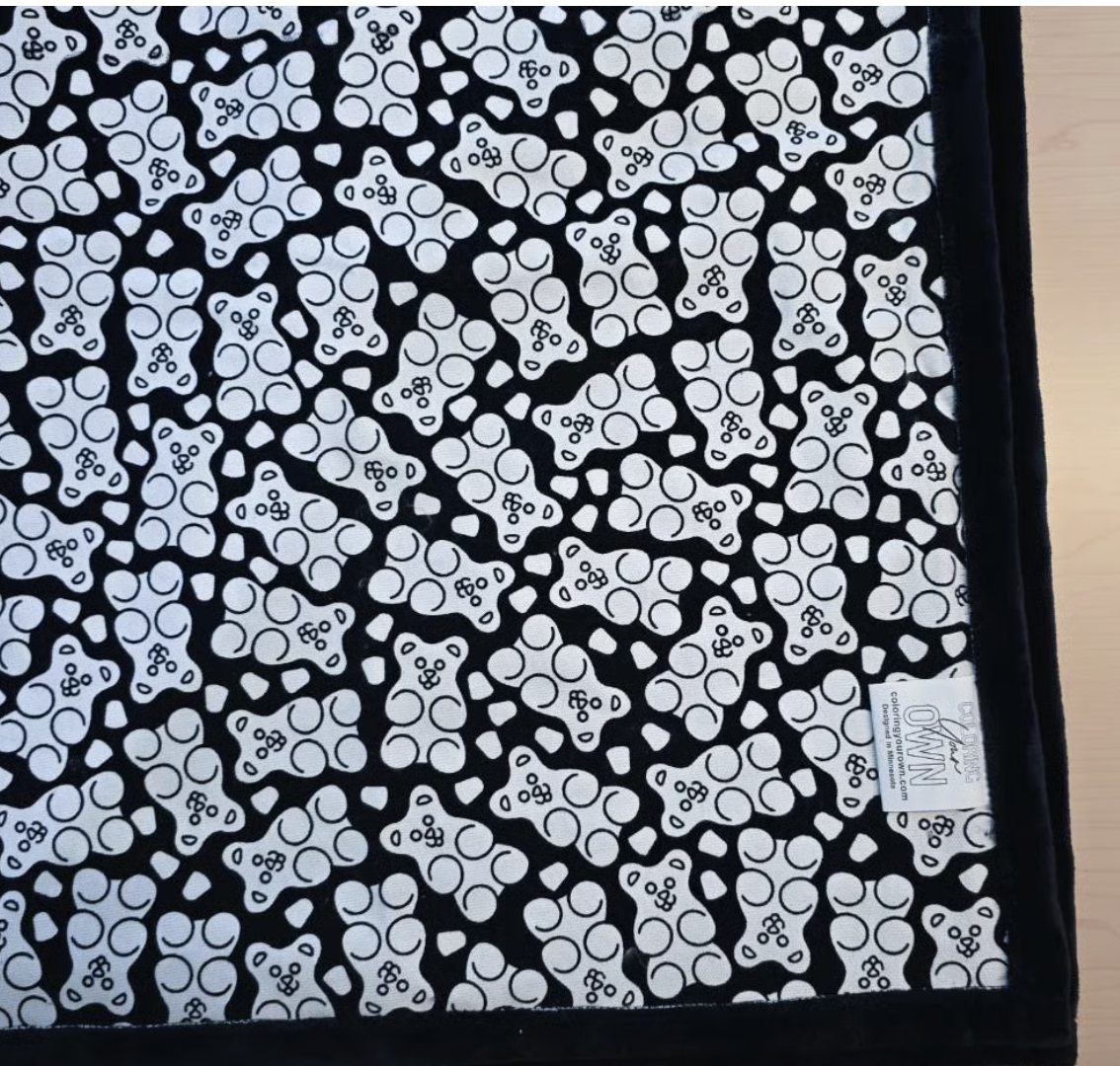 Color Your Own Cozy Blanket