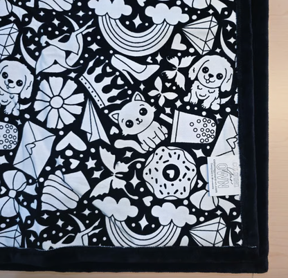 Color Your Own Cozy Blanket