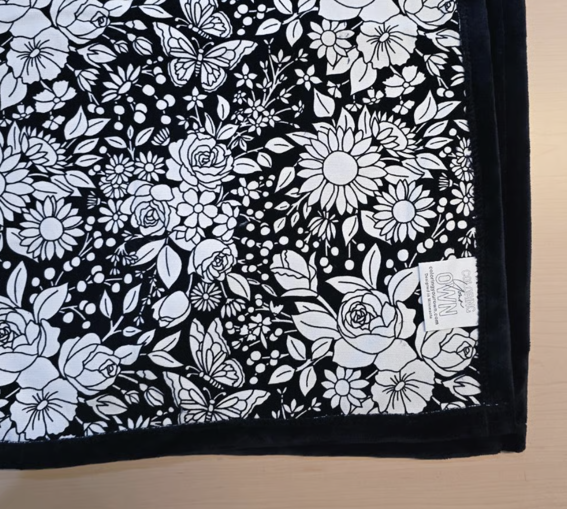 Color Your Own Cozy Blanket