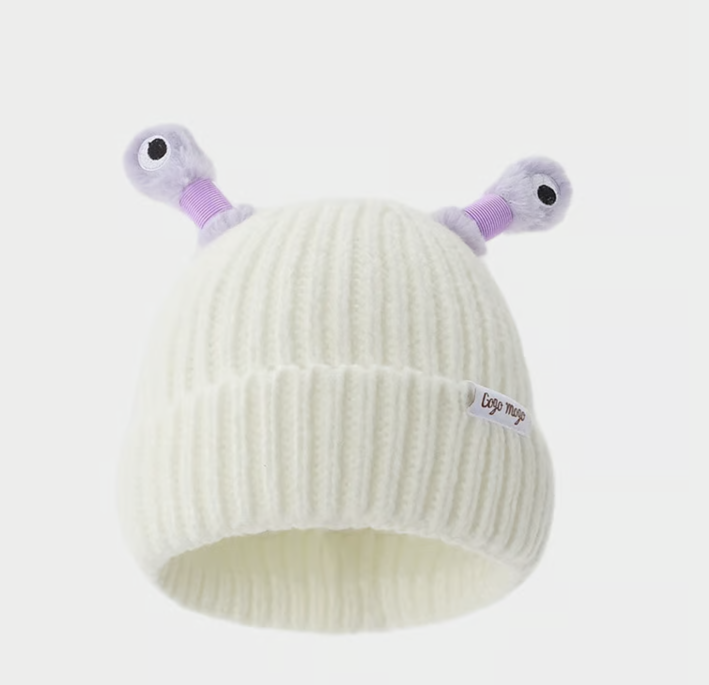 🔥Winter Parent-Child Cute Glowing Little Monster Knit Hat