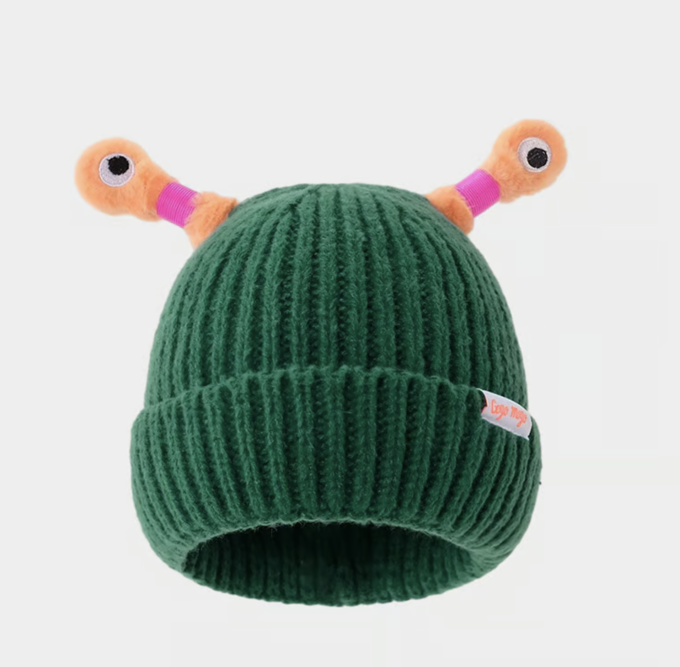 🔥Winter Parent-Child Cute Glowing Little Monster Knit Hat