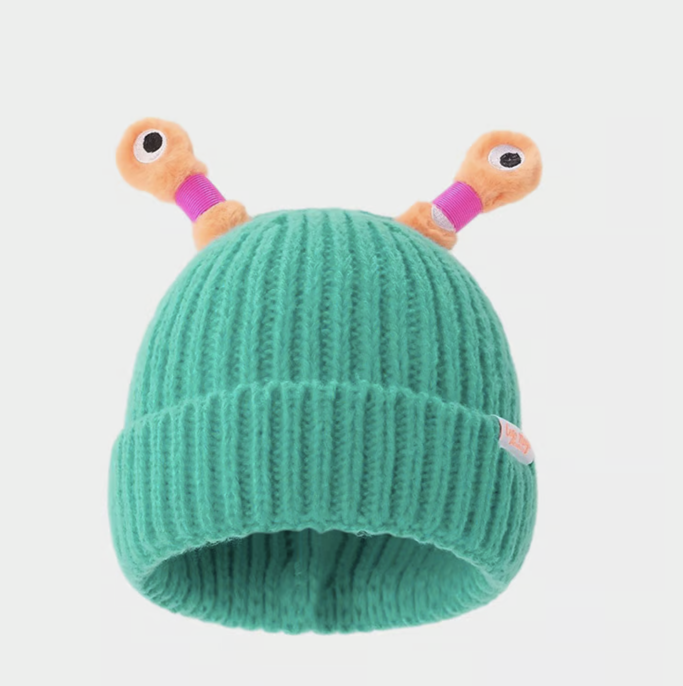 🔥Winter Parent-Child Cute Glowing Little Monster Knit Hat