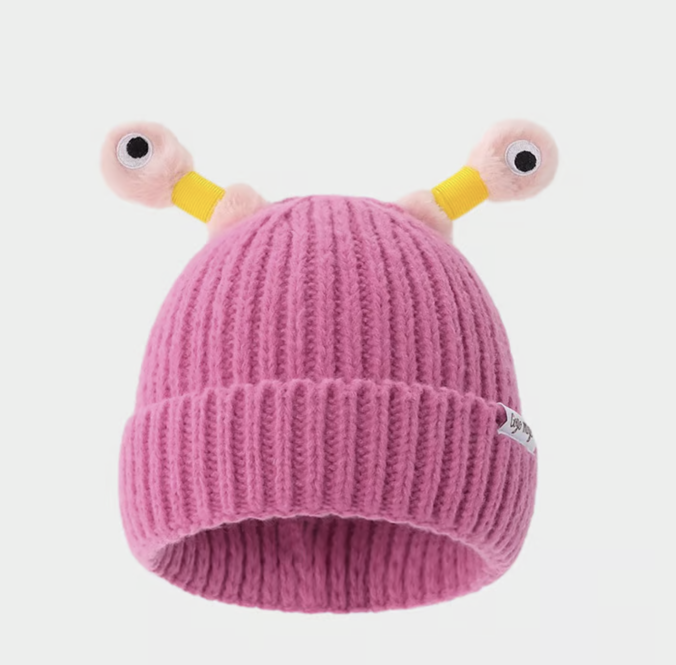 🔥Winter Parent-Child Cute Glowing Little Monster Knit Hat