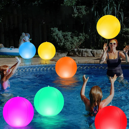 16-color glowing water ball LED light