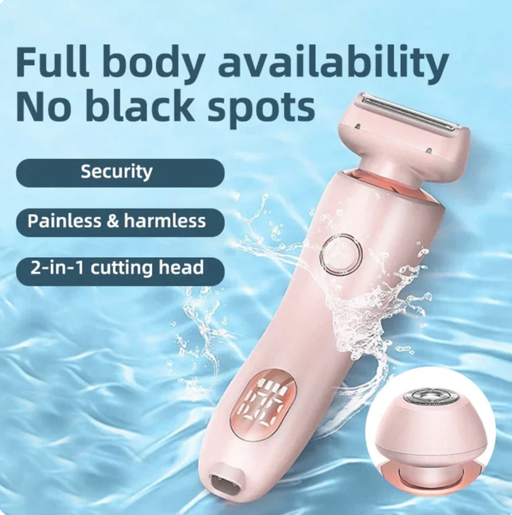 AquaGlow™ Beauty razor