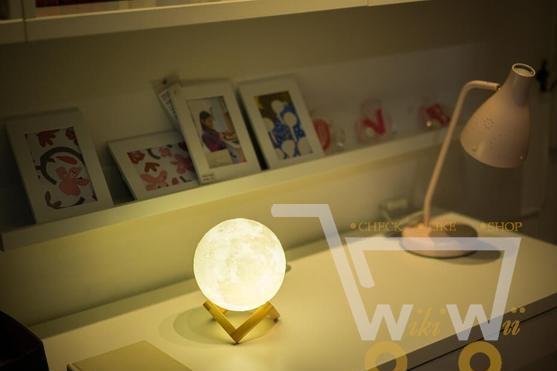 Rechargeable 3D Print Moon Lamp - WikiWii