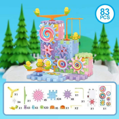 🔥2024 HOT SALE - Educational STEM Electric Gears Blocks Toy