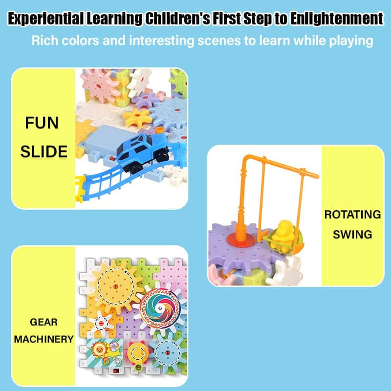 🔥2024 HOT SALE - Educational STEM Electric Gears Blocks Toy