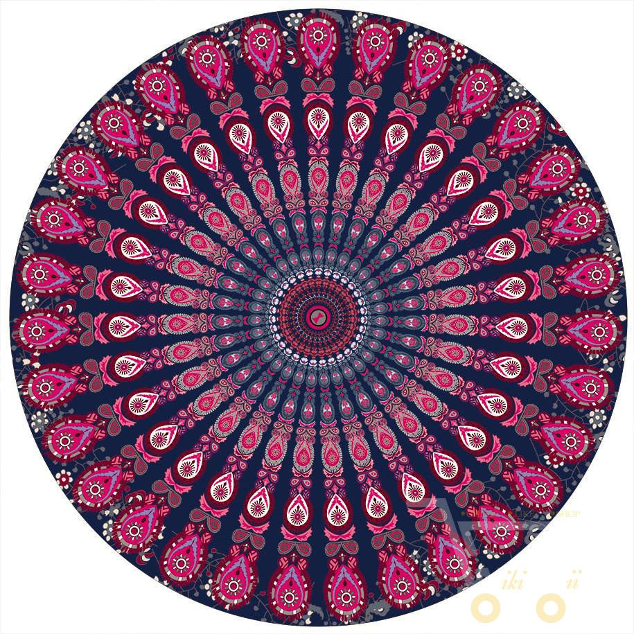 Round Beach Mat - WikiWii