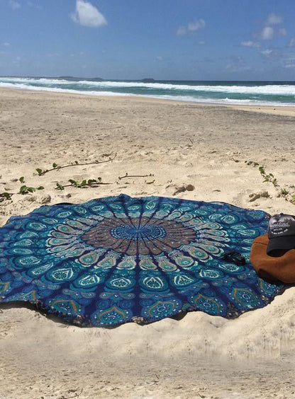 Round Beach Mat - WikiWii