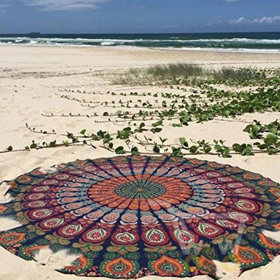 Round Beach Mat - WikiWii