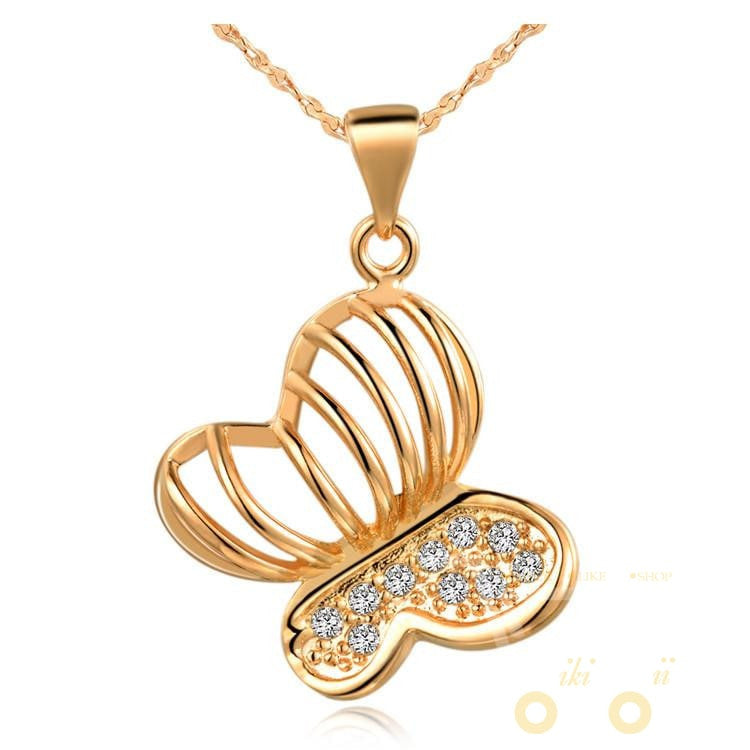 Beautiful Butterfly  Necklace - WikiWii