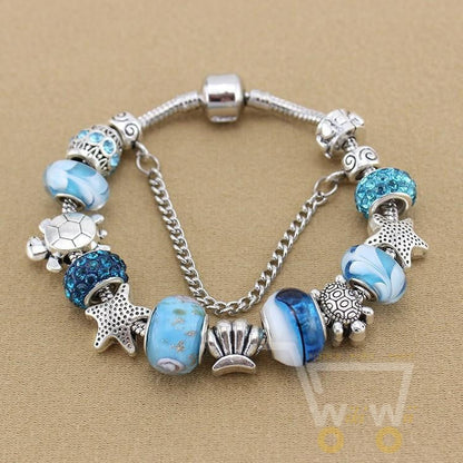 Blue Sea Turtle Bracelet - WikiWii