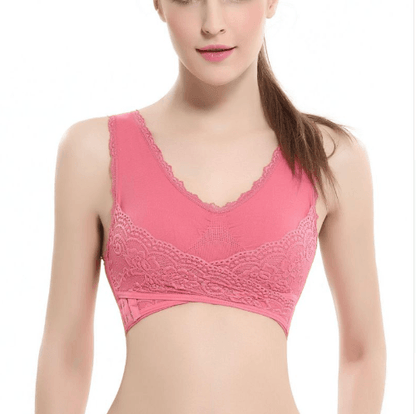 Buckle lace lift bra - WikiWii